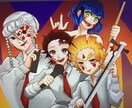 イラスト・アイコン制作します 細かい要望も全力で応えます！！ イメージ1