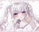 透明感のあるかわいいイラスト*.ﾟ描きます アイコン・サムネ・1枚絵◎かわいいイラストお任せください！ イメージ3