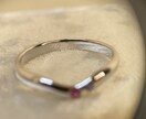 結婚指輪の刻印デザイン描きます 特別な意味を密かに華やかに（刻印もできます） イメージ1