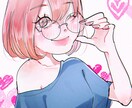 可愛い女の子描きます SNS用のアイコンをご依頼受付中です！ イメージ2