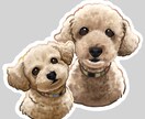 ペットのデフォルメ似顔絵描きます うちの子を可愛いイラストにしてみませんか？ イメージ9