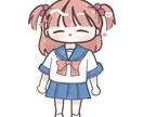 ゆるくて可愛いデフォルメのミニキャラをお描きします SNSや動画、ブログに！ふんわり温かみのあるイラスト イメージ6