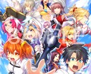 一枚絵制作します 表紙、動画、ゲーム、壁紙用等にいかがですか イメージ3