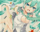 B5アナログイラストリクエスト承ります アナログでキャラクターを愛でる喜び イメージ3