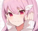 商用無料！SNS映え可愛いイラスト制作します 女性歌い手さん必見！アイドルっぽいイラスト制作します！ イメージ4