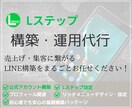 ニーズに沿ったLステップを構築します Lステップの構築をまるごとお任せください！ イメージ1