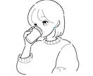 唯一無二の、シンプルでオシャレなイラストを描きます SNS アイコン、グッズイラスト、ショップロゴ etc イメージ4