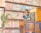 水彩風建物、風景、お酒イラストなど作成します 繊細な線と水彩タッチのデジタルイラスト イメージ2