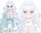 LIVE2D用パーツ分けイラストを作成します 美しい瞳や特別なデザインで、あなたの理想の姿をお手伝いします イメージ2