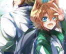 イラストオーダー_ライト描きます iPhoneの壁紙やSNSなどweb仕様や小さな印刷物など！ イメージ2