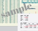 Excel手伝います データ集計/整理/グラフで見やすいシートをお作りします！ イメージ3