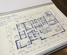 一級建築士が戸建住宅の手描きプランを提案作成します 敷地購入を後押し！やさしい手書きスケッチで間取りをご提案！ イメージ6