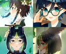 急募！最短3日納品可能！可愛いアイコンお描きします ミニキャラも等身も！急ぎでアイコンが必要な方にもぜひ！ イメージ5
