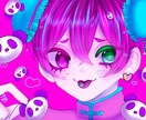 イラストオーダー　SNSのアイコン等描きます ポップなデジタルイラストを描きます。 イメージ3