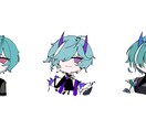 サクッとシンプルSD・ミニキャライラスト描きます 即日納品・商用利用可!すぐにイラストが欲しいあなたへ! イメージ3