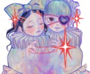 1枚絵･MV用イラスト受付してます お人形さんみたいなかわいい女の子が得意です イメージ1