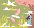 写真に合わせてイラスト描きます カップルの記念日、子供の誕生日、友達への贈り物に！ イメージ2
