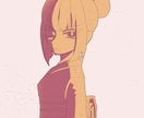 SNSで使えるイラスト描きます 【格安】 目を惹く雰囲気重視イラスト｜SNS用・即対応◎ イメージ2