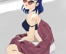 アニメ塗りのキャラクターイラスト制作致します ご注文からスピード納品致します。 イメージ4