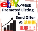 ebayマーケティング機能の活用術教えます 【重要】プロモーテッドリスティングとセンドオファーの活用術 イメージ1