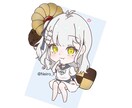可愛いミニキャラ描きます 可愛い×パステルカラーのミニキャラ描きます！ イメージ3