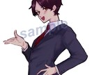 一枚絵、SNSアイコンなどのイラスト作成いたします イラスト、アイコン、立ち絵、動画のサムネイルなどに！ イメージ2