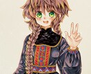 コピックでオリジナルイラストをお描きします 特別な一枚、丁寧に制作いたします イメージ4
