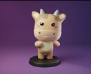 3Dキャラクターをモデリングします プロが品質にこだわって制作します！実際多数！ イメージ2