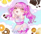 商用利用OK！可愛いくて綺麗なミニキャラを描きます SNSのアイコン、グッズ、おはVなんでも使えます！ イメージ3