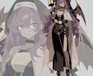 Vtuber・TRPG立ち絵、アイコンお描きします シンプルかつ精緻に描きます！アイコン/配信/TRPG イメージ8