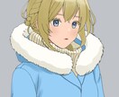 アニメ塗りします お持ちの線画をアニメ塗りします イメージ1