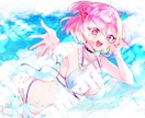 １枚絵や漫画など用途に沿ったイラストお描きします ❀あなたのキャラクターをぜひイラストに❀ イメージ8