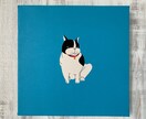 お部屋に飾る用の絵画を提供します いぬ好きさんやフレンチブルドッグ好きさんへ イメージ1