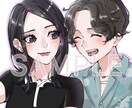 貴方だけのアイコン描きます カラフルなキャラクターアイコン描かせて頂きます！ イメージ6