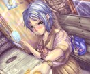 カラーイラストやキャラクターイラストを承ります ファンタジーな世界観を主に描いています。 イメージ6