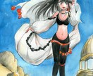漫画の表紙のようなRPG似顔絵を描きます ✨一風変わった似顔絵が欲しい方に✨ イメージ1