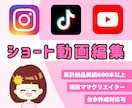 SNS用ショート動画の編集、承ります Instagram、TikTok、YouTube イメージ1