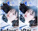 お写真のレタッチであなたの綺麗お手伝いします 韓国アイドル風や二次元風な加工からナチュラルまで！ イメージ4