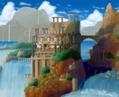 質感重視の風景/背景/キャラ絵を作成します 設定をデザインに反映！質感や描き込みにこだわります！ イメージ3