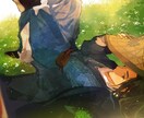 ストーリー性のある背景つき一枚絵描きます 個人鑑賞・本の表紙や挿絵・PV制作など イメージ7