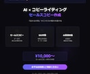 AI活用でLP・HPの文章を作成します 集客につながるセールスコピーをAI×プロの視点で制作 イメージ1