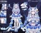なに！？プロ絵師がこの値段でVtuber作ります イラスト無料、表情三つ無料、修正無料、商用無料、著作権無料 イメージ8