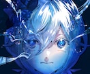 即日可！顔が命！表情が光るエモいイラスト描きます 用途自由！表情、顔に力を入れた目を惹くイラスト描きます！ イメージ2