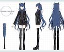 キャラクターの三面図を描きます キャラクター資料としてのご活用にいかがでしょうか イメージ5