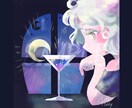 絵本のような優しくメルヘンなイラストお描きします 水彩風タッチでデフォルメの効いた一枚絵をお届けします イメージ1