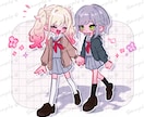 デフォルメイラスト、ケモノイラストお描きします アイコンやグッズなどにどうぞ！ イメージ5