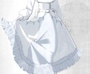 儚い・お洒落な一枚絵・立ち絵イラストを制作します TRPG／動画サムネイル／ゲーム／同人誌挿絵・表紙／グッズ等 イメージ3