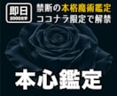 相手の本心、本格魔術鑑定します あの人の本心が知りたい。あなたへの想いと二人の現状を言語化。 イメージ1
