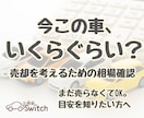 この車がいくらで売れるか、今の相場を確認できます 売却を考える前の、相場確認用レポートです イメージ1