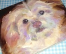 大切なワンちゃんネコちゃんの油彩画を描きます 大学で美術を学ぶ学生が描かせていただきます イメージ1